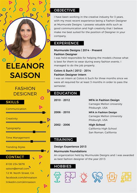 Free Resumes templates to design .